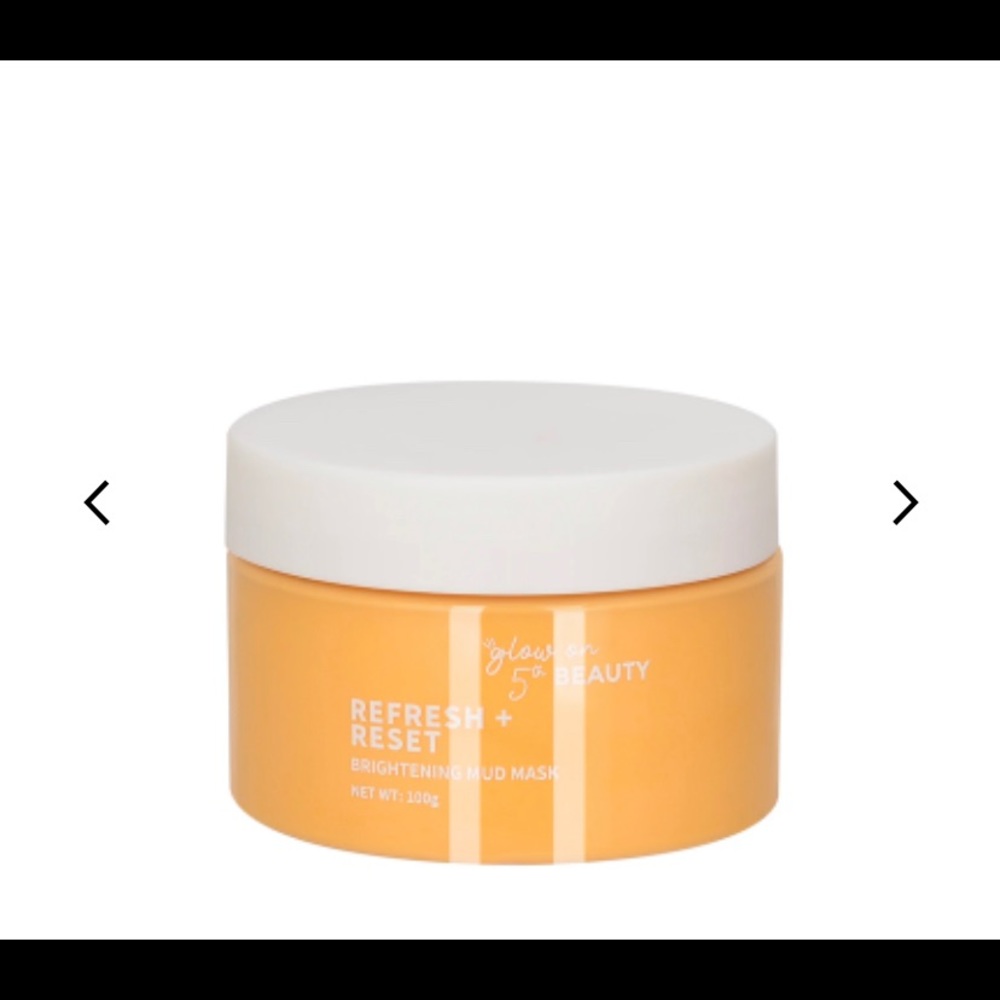 Glow on 5th beauty REFRESH + RESET - Brightening Mud Mask-Brand new with plastic